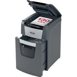 Rexel Optimum AutoFeed+ 130M Automatischer Aktenvernichter Mikroschnitt Sicherheitsstufe P-5 130 Blatt Automatisch & 6 Blatt Manuell Produktbild