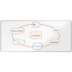 Nobo Premium Plus Whiteboard 1915164 Wandmontiert Magnetisch Lackierter Stahl 270 x 120 cm Produktbild