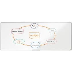 Nobo Premium Plus Whiteboard 1915165 Wandmontiert Magnetisch Lackierter Stahl 300 x 120 cm Produktbild