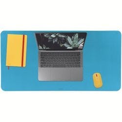 Leitz Cosy Schreibtischunterlage 5268 Polyester 2 mm Schaumstoff 80 x 40 cm Blau Produktbild