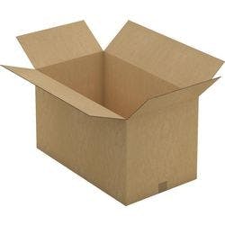 RAJA Versandkarton 2-wellig Pappe 400 (B) x 400 (T) x 700 (H) mm Braun 10 Stück Produktbild