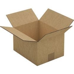 RAJA Versandkarton 2-wellig Pappe 200 (B) x 150 (T) x 250 (H) mm Braun 15 Stück Produktbild