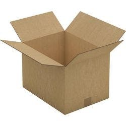 RAJA Versandkarton 2-wellig Pappe 300 (B) x 270 (T) x 400 (H) mm Braun 15 Stück Produktbild Print Hauptbild L