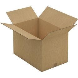 RAJA Versandkarton 2-wellig Pappe 400 (B) x 400 (T) x 500 (H) mm Braun 10 Stück Produktbild