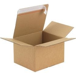 RAJA Versandkarton 1-wellig Pappe 130 (B) x 70 (T) x 160 (H) mm Braun 20 Stück Produktbild