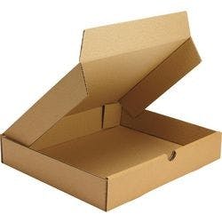 RAJA Versandkarton 1-wellig Pappe 155 (B) x 50 (T) x 215 (H) mm Braun 50 Stück Produktbild