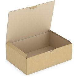 RAJA Versandkarton 1-wellig Pappe 215 (B) x 100 (T) x 310 (H) mm Braun 50 Stück Produktbild