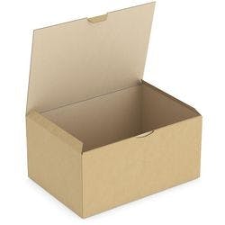 RAJA Versandkarton 1-wellig Pappe 220 (B) x 150 (T) x 310 (H) mm Braun 50 Stück Produktbild