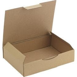 RAJA Versandkarton 1-wellig Pappe 215 (B) x 70 (T) x 310 (H) mm Braun 50 Stück Produktbild