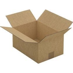 RAJA Versandkarton 1-wellig Pappe 220 (B) x 150 (T) x 310 (H) mm Braun 25 Stück Produktbild