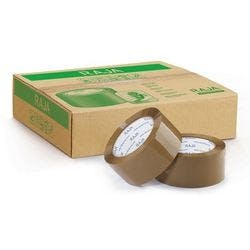 RAJA Verpackungsklebeband Braun 66 m (L) x 48 mm (B) PP (Polypropylen) 6 Stück Produktbild