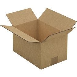RAJA Versandkarton 2-wellig Pappe 200 (B) x 170 (T) x 300 (H) mm Braun 15 Stück Produktbild