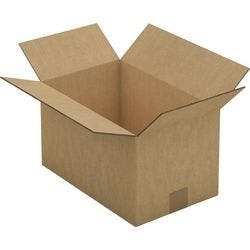 RAJA Versandkarton 2-wellig Pappe 220 (B) x 200 (T) x 350 (H) mm Braun 15 Stück Produktbild