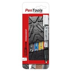 Pentel MMP20 Permanentmarker Farbig sortiert Mittel Rundspitze 4 Stück Produktbild