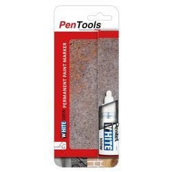 Pentel X100W Permanentmarker Medium Rundspitze 3 mm Weiß Nicht Nachfüllbar Produktbild