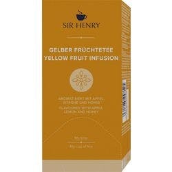 SIR HENRY Gelber Früchtetee 25 Stück Produktbild