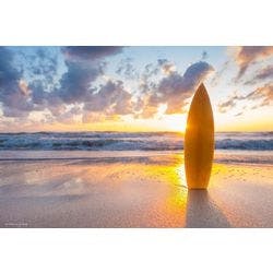 cover your desk Surfbrett Schreibunterlage Vinyl Blau 40 x 60 cm Produktbild