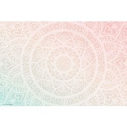 cover your desk Mandala Schreibunterlage Vinyl Rot 40 x 60 cm Produktbild