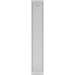 Bisley Primary Stahl Schließfach 1 Tür 1 abteile 300 x 500 x 1.800 mm Hellgrau Produktbild