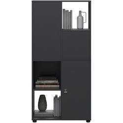Bisley Schließfach KU16084E2086 Dunkelgrau MFC (Melaminbeschichtete Spanplatte) Produktbild