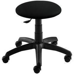 mayer sitzmöbel 1282S_30572 Drehhocker Stoff Schwarz 600 x 550 x 500 mm Produktbild