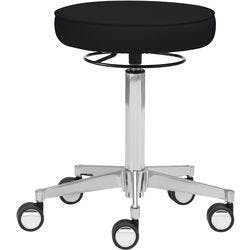 mayer sitzmöbel 1295 Drehhocker Stoff Schwarz 480 x 480 x 725 mm Produktbild