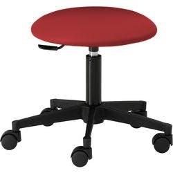 mayer sitzmöbel 1350 Drehhocker Stoff Rot 500 x 500 x 520 mm Produktbild