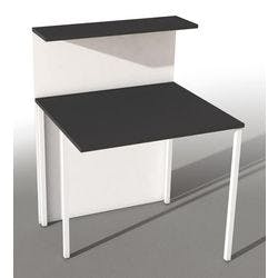 Kerkmann Empfangstisch Anthrazit, Weiß 1000 x 800 x 1100 mm Produktbild