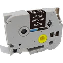 P-Touch Beschriftungsband Kompatibel Brother TZe-335 5BRT335-WT Selbsthaftend 12 mm x 8 m Produktbild