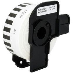 QL Etikettenrolle Kompatibel Brother DK-22214 5D22214-WT Selbsthaftend Schwarz auf Weiß 96 x 91 mm Produktbild