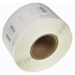 LW Etikettenrolle Kompatibel DYMO 11353 RL-D-11353T Selbsthaftend Schwarz auf Weiß 87 mm 1000 Etiketten Produktbild
