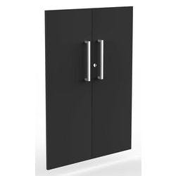 Kerkmann Schranktüren Holz Anthrazit 760 x 16 x 1040 mm Produktbild