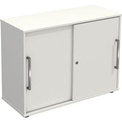 Kerkmann Holzschrank Weiß 1.000 x 400 x 750 mm Produktbild