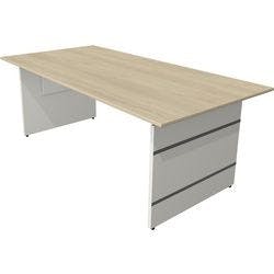 Kerkmann Form 4 Höhenverstellbar Schreibtisch Rechteckig Wange 2.000 (B) x 1.000 (T) x 760 (H) mm Produktbild