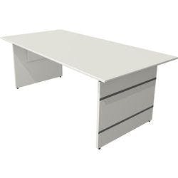 Kerkmann Form 4 Höhenverstellbar Schreibtisch Rechteckig Weiß Wange 2.000 (B) x 1.000 (T) x 760 (H) mm Produktbild