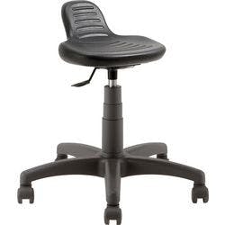 CONFORT 01/PG Hocker Kunststoff Ohne Armlehnen Höhenverstellbar Schwarz 110 kg 640 x 640 mm Produktbild