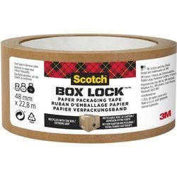 Scotch Box Lock Papier Verpackungsklebeband Braun Zehr Stark 48 (B) mm x 22,8 m (L) 127 Microns Produktbild