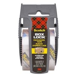 Scotch Box Lock Verpackungsklebeband mit Abroller Transparent Sehr Stark 48 (B) mm x 20,3 m (L)  PP (Polypropylen) 78,8 Mikron Produktbild