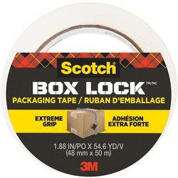 Scotch Box Lock Verpackungsklebeband Transparent Sehr Stark 48 (B) mm x 50 m (L)  PP (Polypropylen) 78,8 Mikron Produktbild