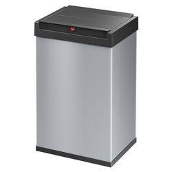Hailo Big-Box Swing L Abfalleimer mit Schwingdeckel 35 L Silber Kunststoff, Stahl Produktbild