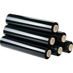 RAJA Stretchfolie 500 mm (B) x 300 m (L) 23 Mikron Schwarz Produktbild