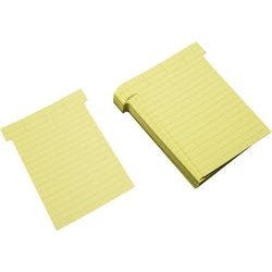 Ultradex T-Karten Breit Hellgelb 9,2 x 12 cm 100 Stück Produktbild