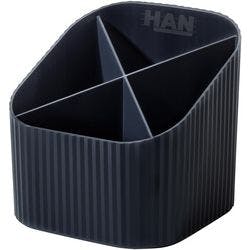 HAN KARMA Stifthalter 17248-13 PP (Polypropylen) Schwarz 111 mm (B) x 111 mm (T) x 105 mm (H) Produktbild