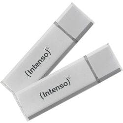 INTENSO USB-Stick 3531482 Silber 64 GB 2 Stück Produktbild