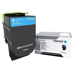 Lexmark Tonerkartusche 71B0020 Blau Original Standard Produktbild