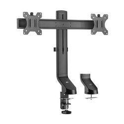 ACT AC8322 Doppel-Monitorarm Höhenverstellbar 747 x 93 x 148 mm Schwarz Produktbild