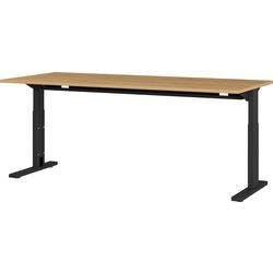 GERMANIA GW-Profi 2.0 Höhenverstellbar Schreibtisch Rechteckig Eiche Melamin 1.800 x 800 x 750 mm Produktbild