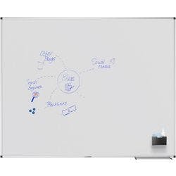 Legamaster UNITE PLUS Whiteboard Emaille Magnetisch 150 x 120 cm Produktbild