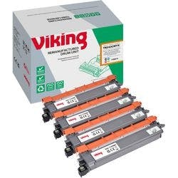 Viking TN-243CMYK Kompatibel Brother Tonerkartusche Cyan, Gelb, Magenta, Schwarz Multipack 4 Stück Produktbild