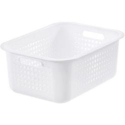 SmartStore Korb Kunststoff Weiß 28 x 37 x 15 cm Produktbild